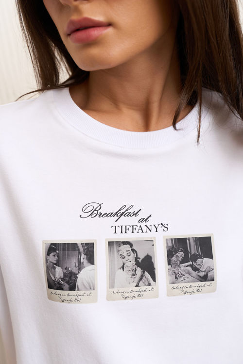  Зображення Оверсайз футболка зі стрейч куліру  “Tiffany” 
